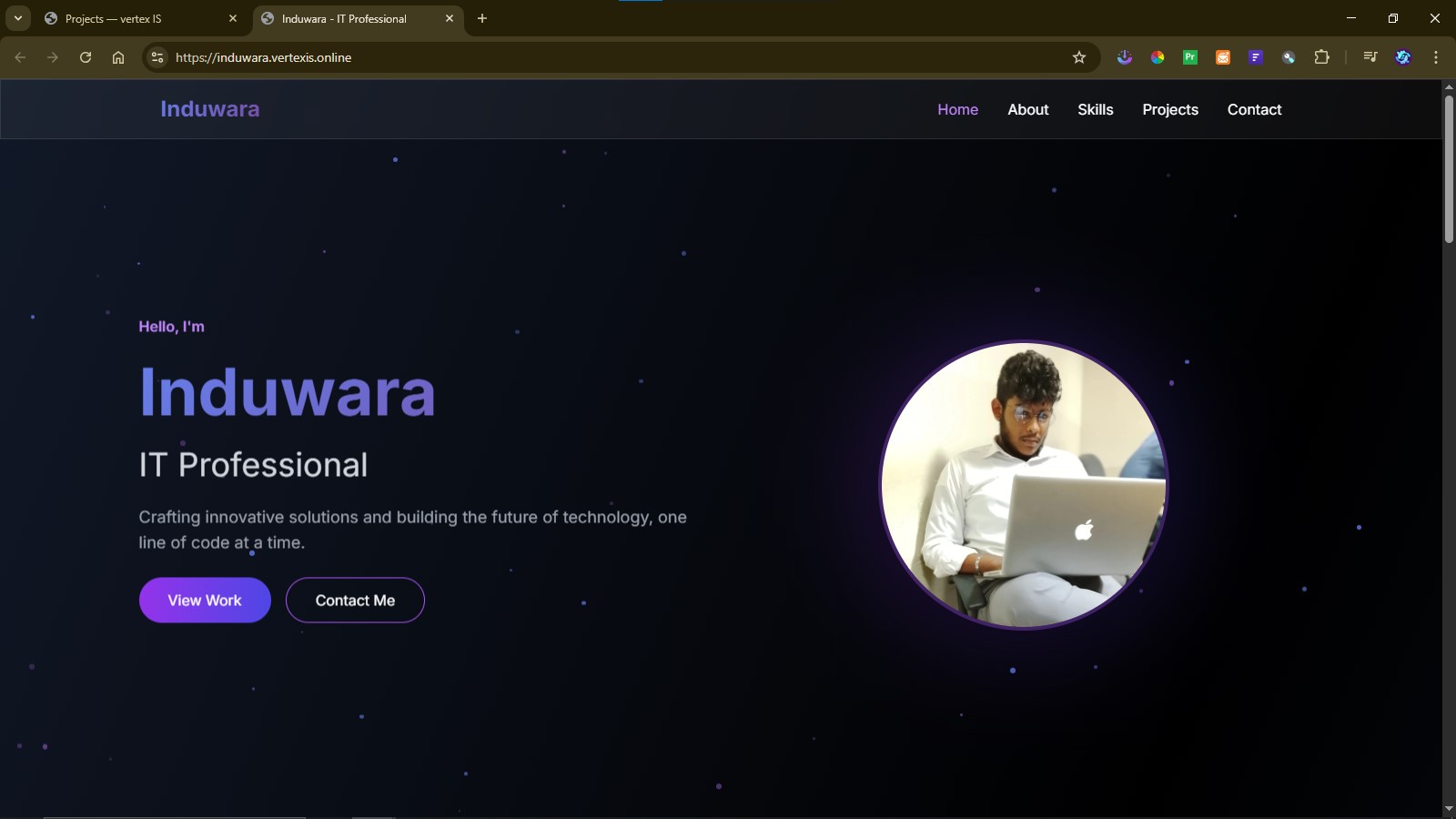 Profile Web Project.